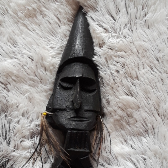 ♥️VINTAGE ARTISAN♥️Indonesian Tribal Carving - Picture 2 of 3